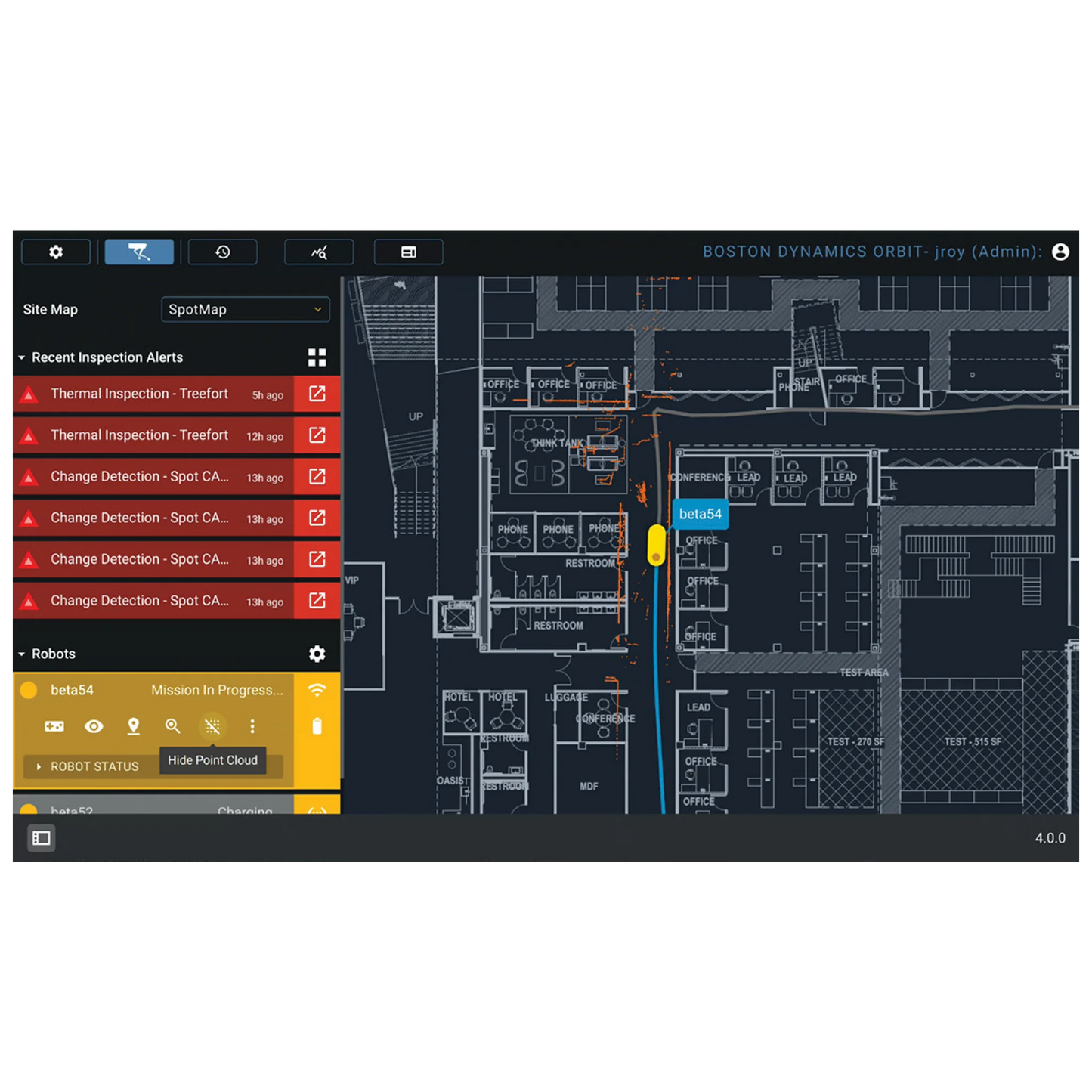 Boston Dynamics - Orbit Cloud