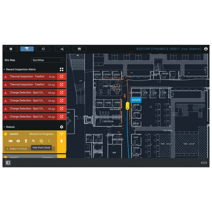 Orbit Cloud (limited to 4k weekly inspections per Robot)